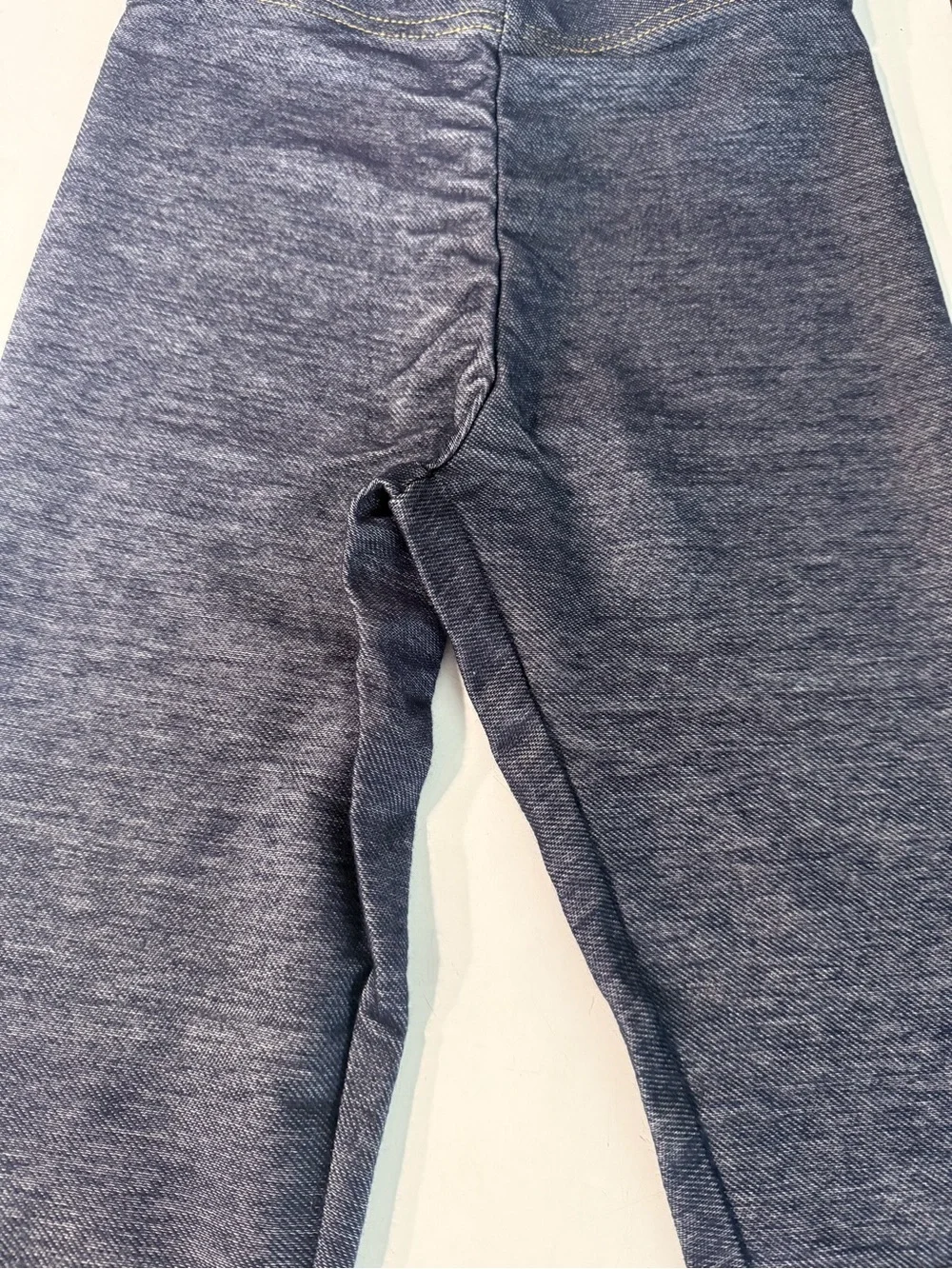 Old Navy Girls French-Terry Leggings - Navy Heather